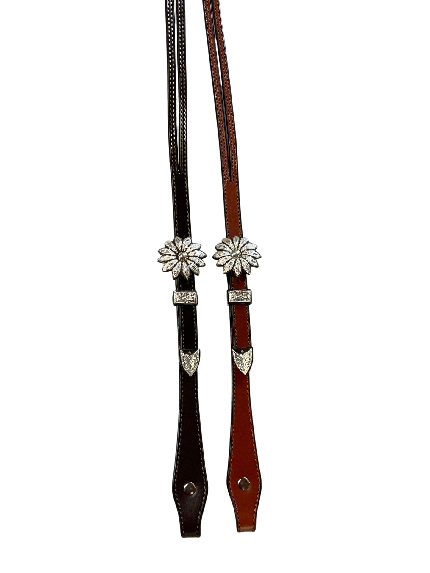 5/8" Split Ear Headstall Daisy Buckle