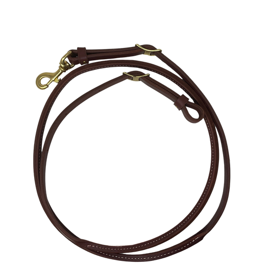 Rolled Roping Rein