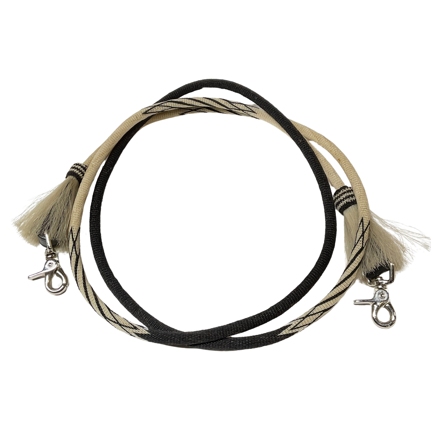 Hitched Horsehair Headstall- Eagle w/Roping Reins