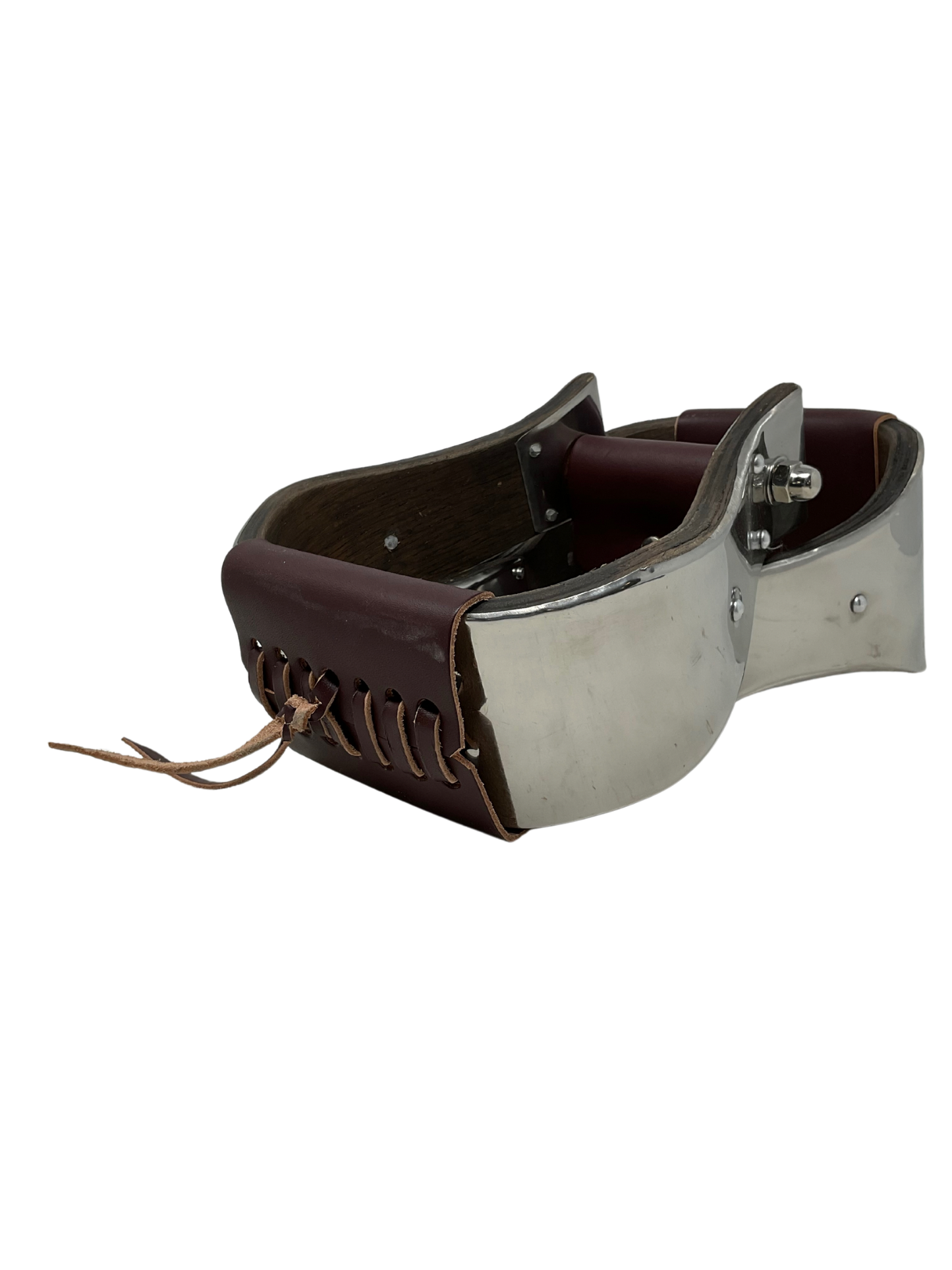 Stainless Steel Leather Tread Stirrup