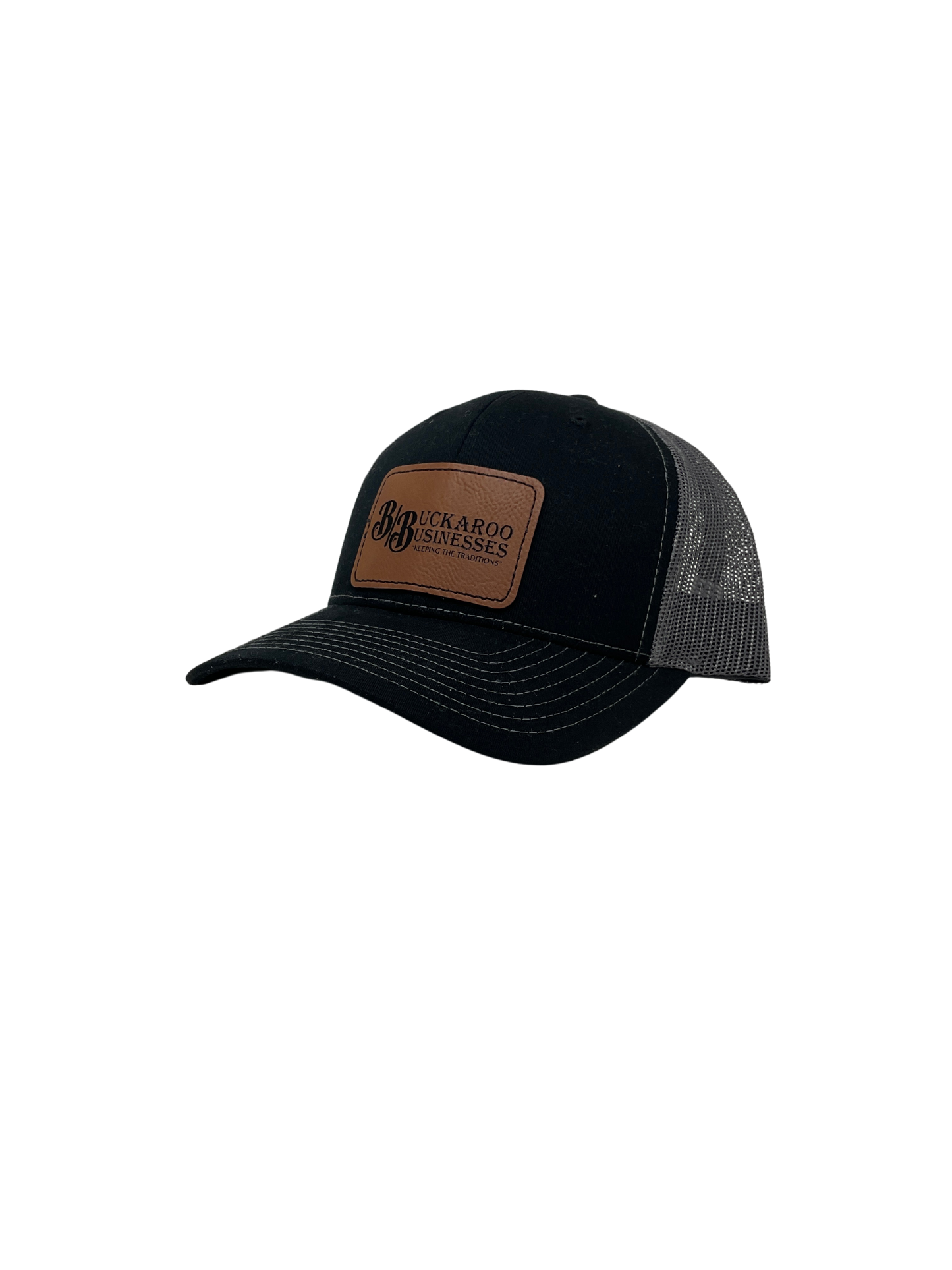Leather Patch B/B Cap