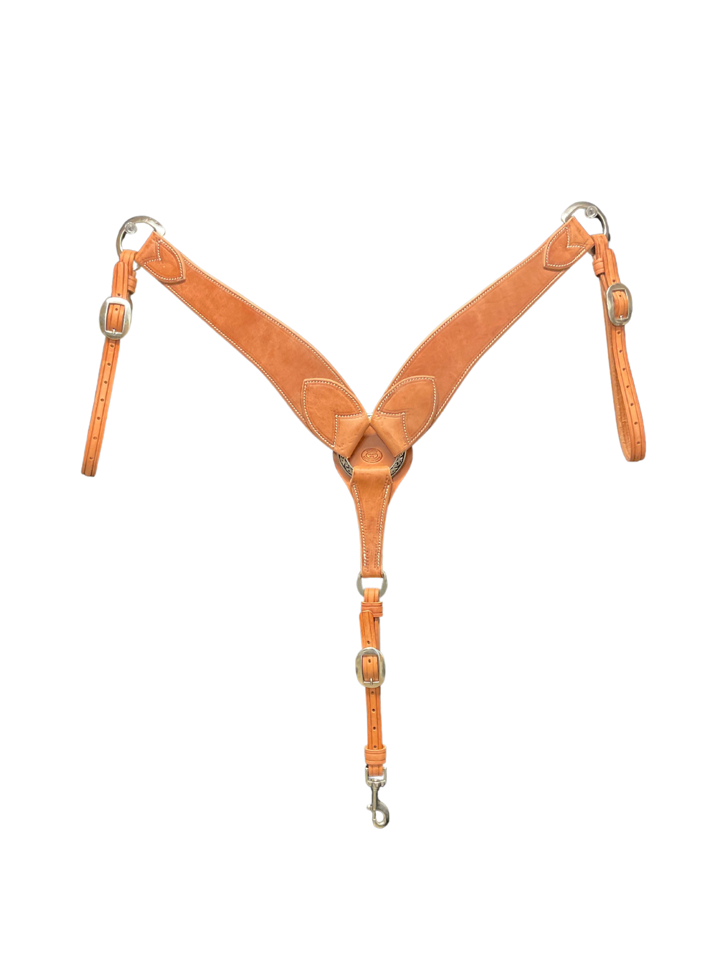 Doubled & Stitched Heavy Contoured Breast Collar