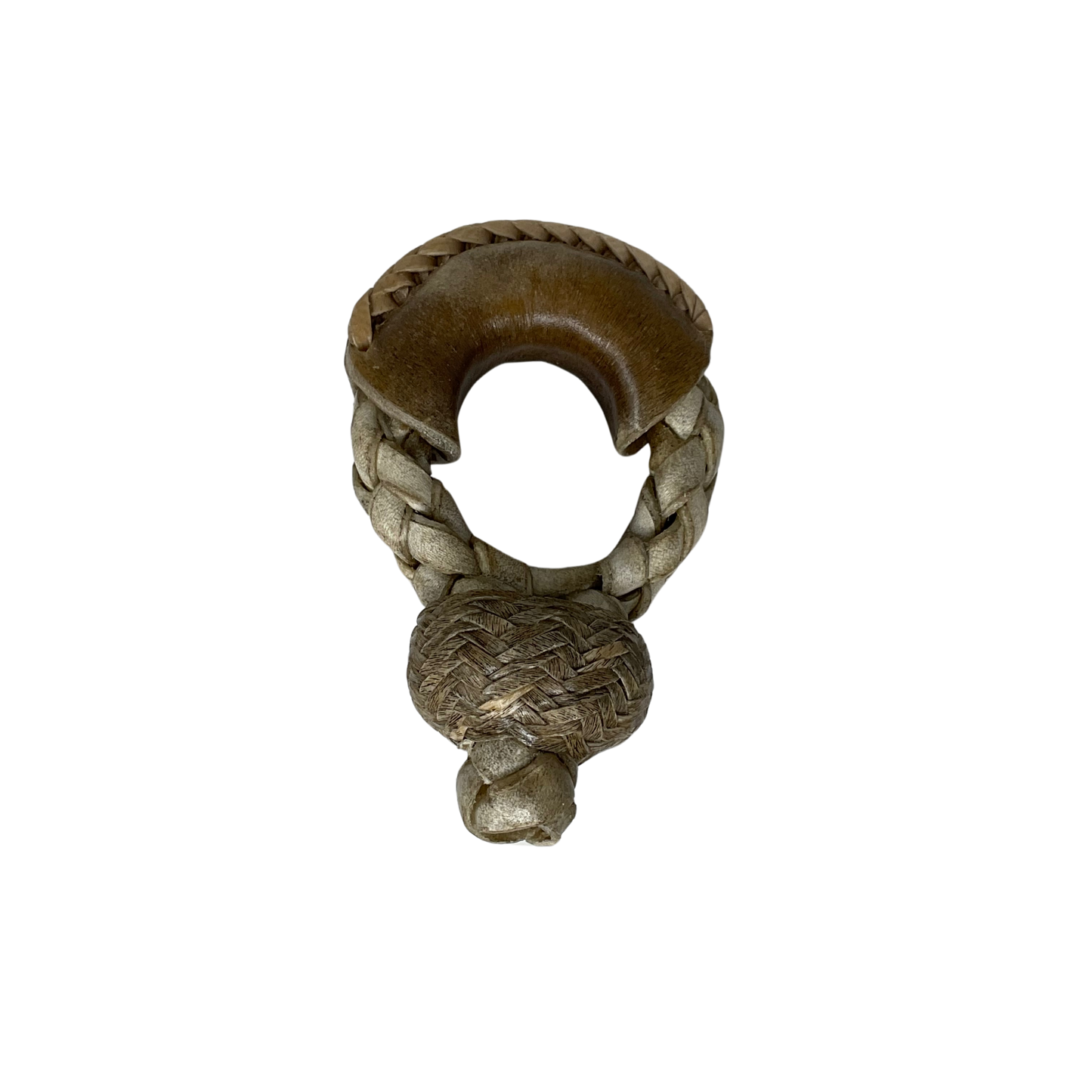 Rawhide Pineapple Knot with Neck Honda
