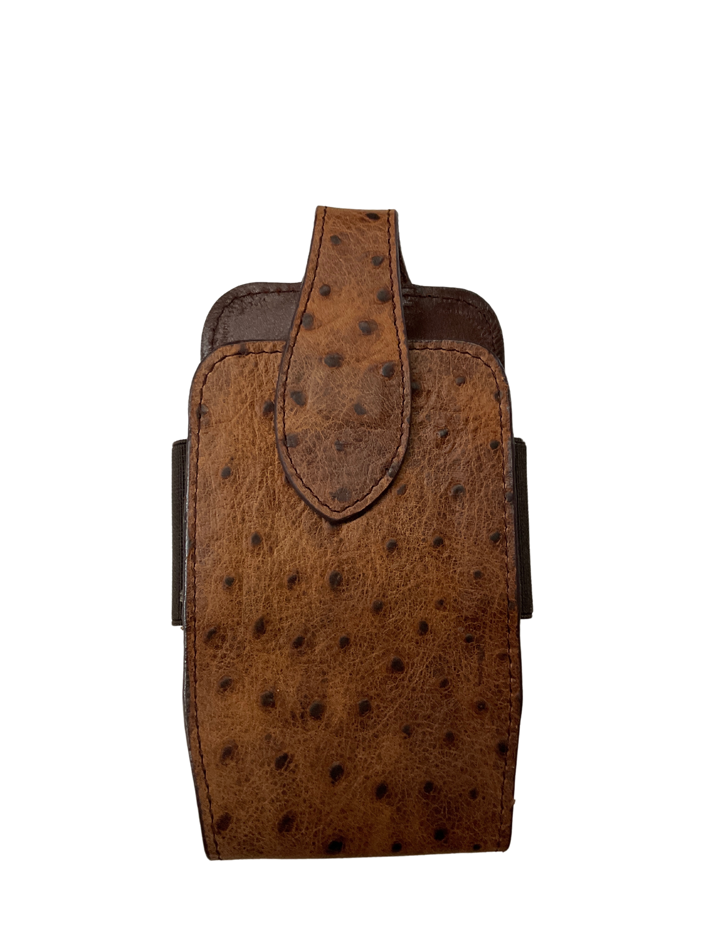 Ostrich Phone Holder w/Magnetic Clasp