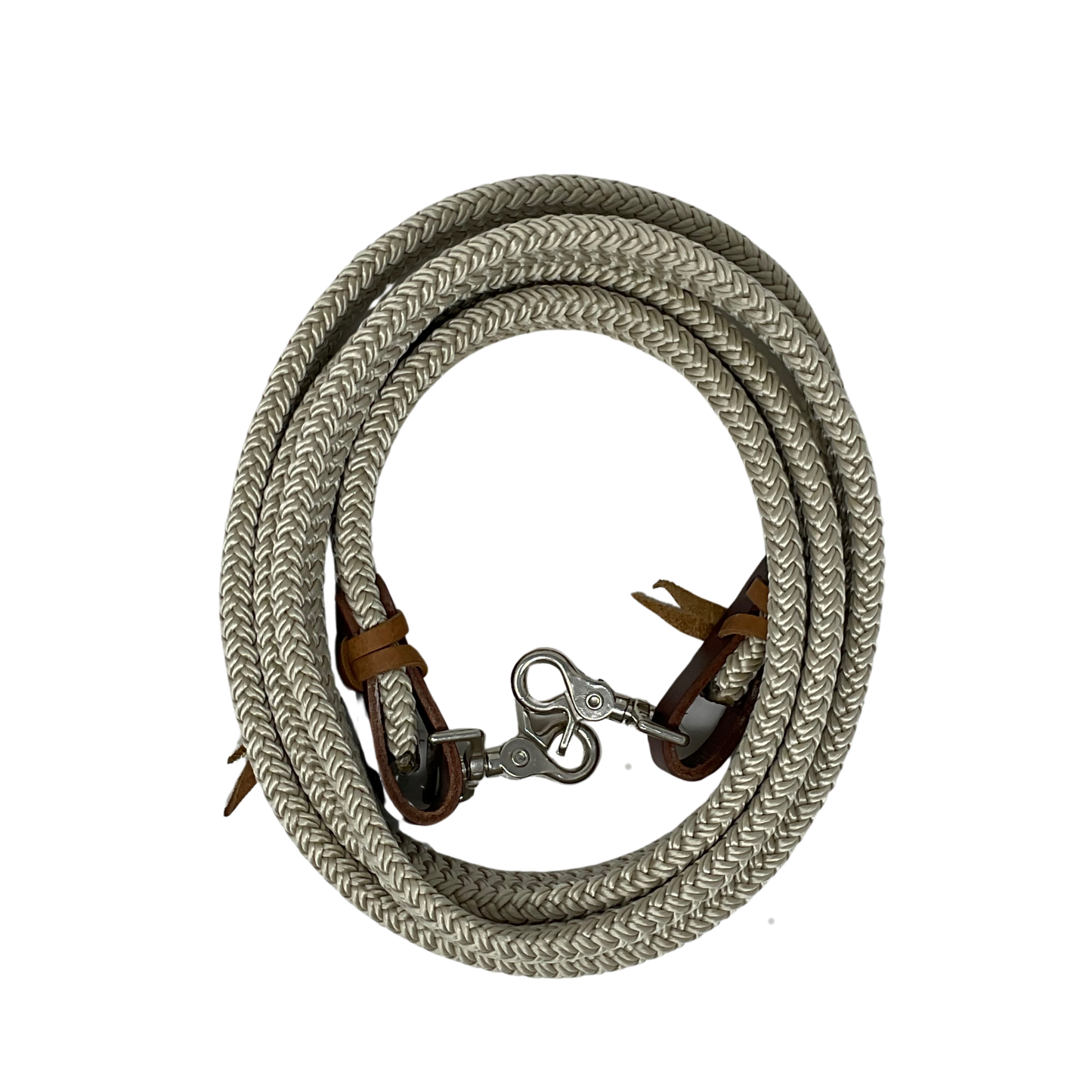 1" Flat Hollow Core Nylon Roping Reins