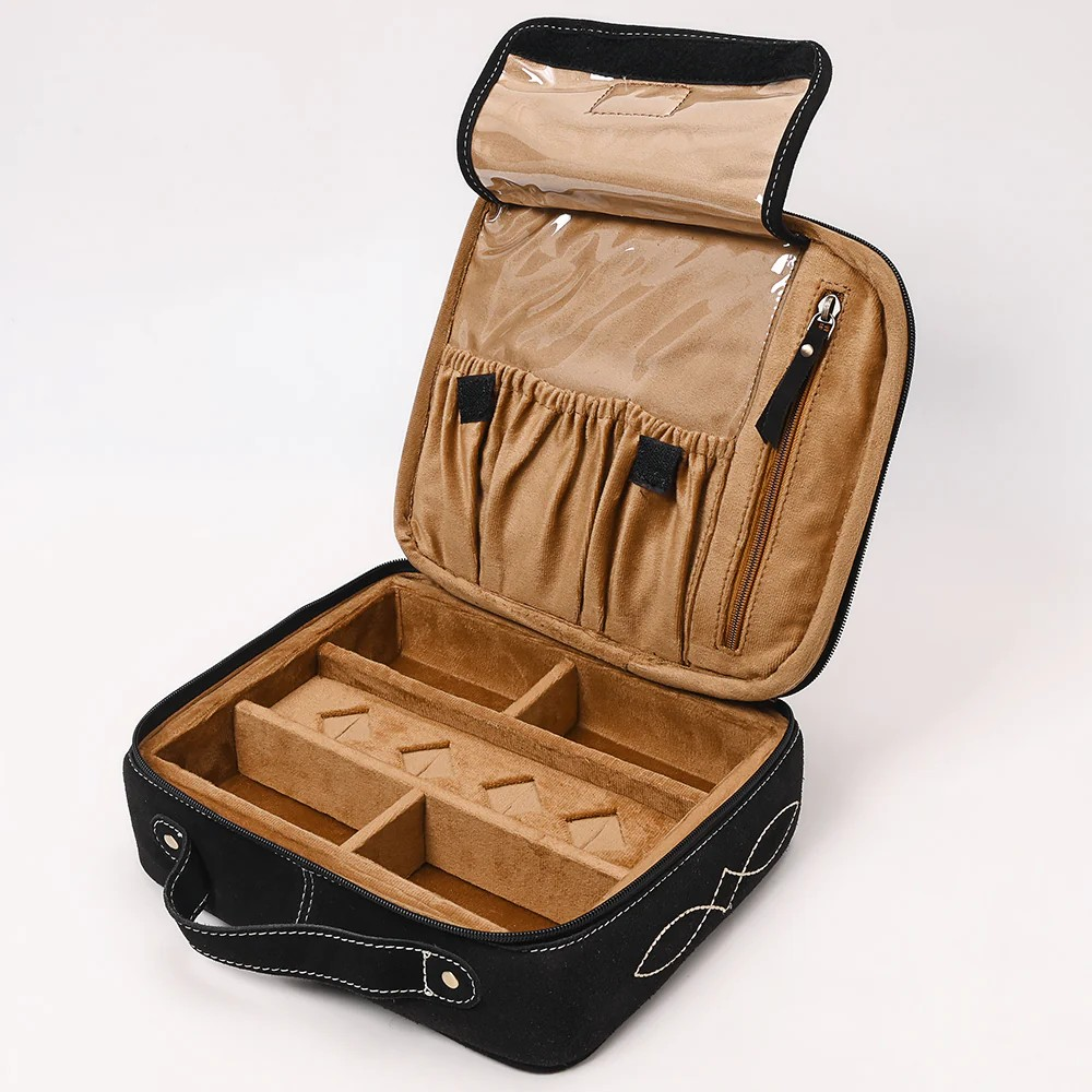 Large Boot Stitch Jewelry Case