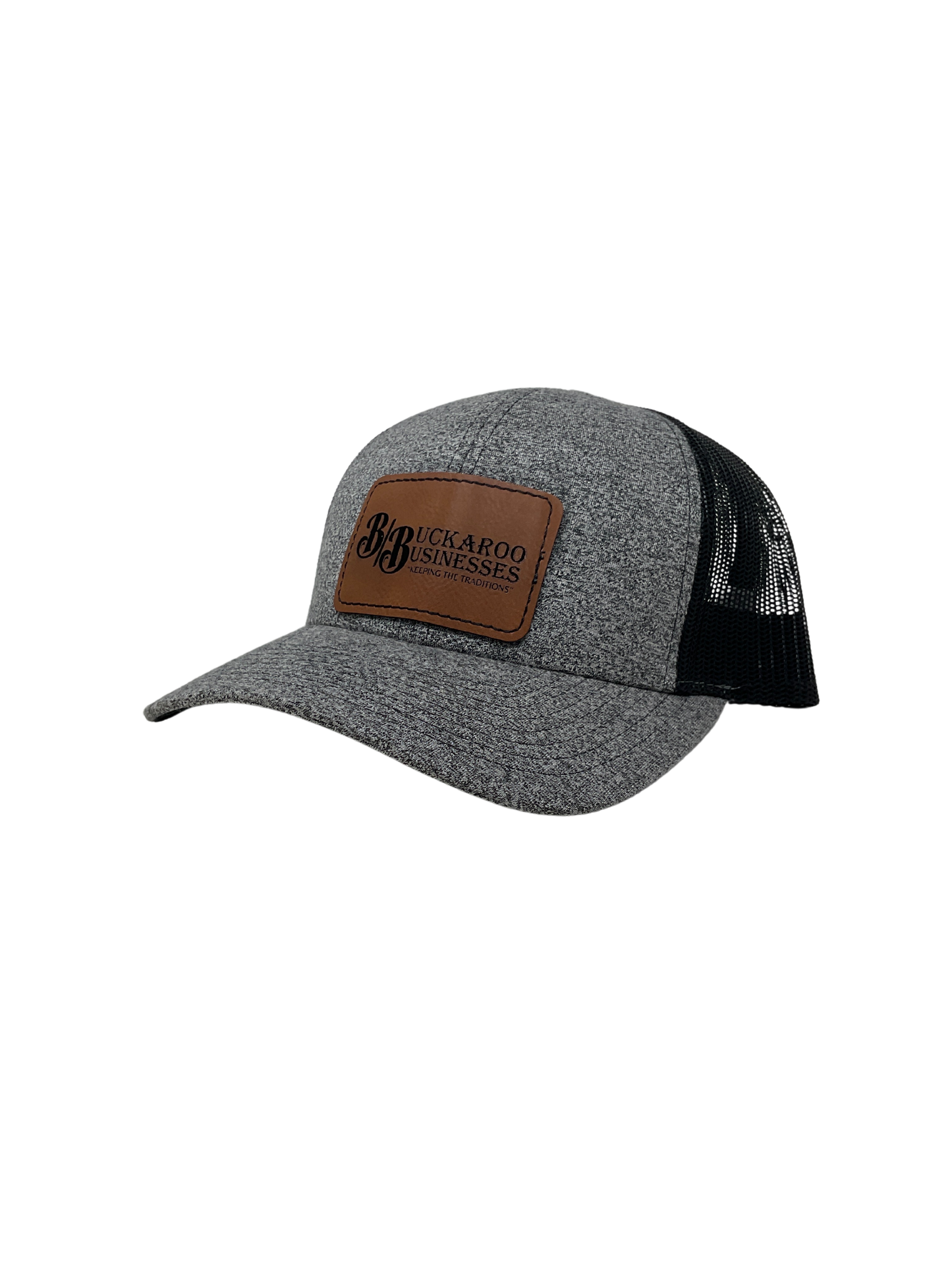 Leather Patch B/B Cap