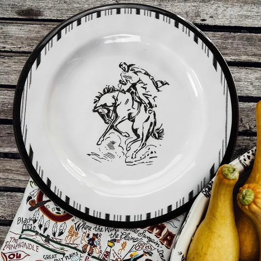 Ranch Life Dinner Plates-set of 4