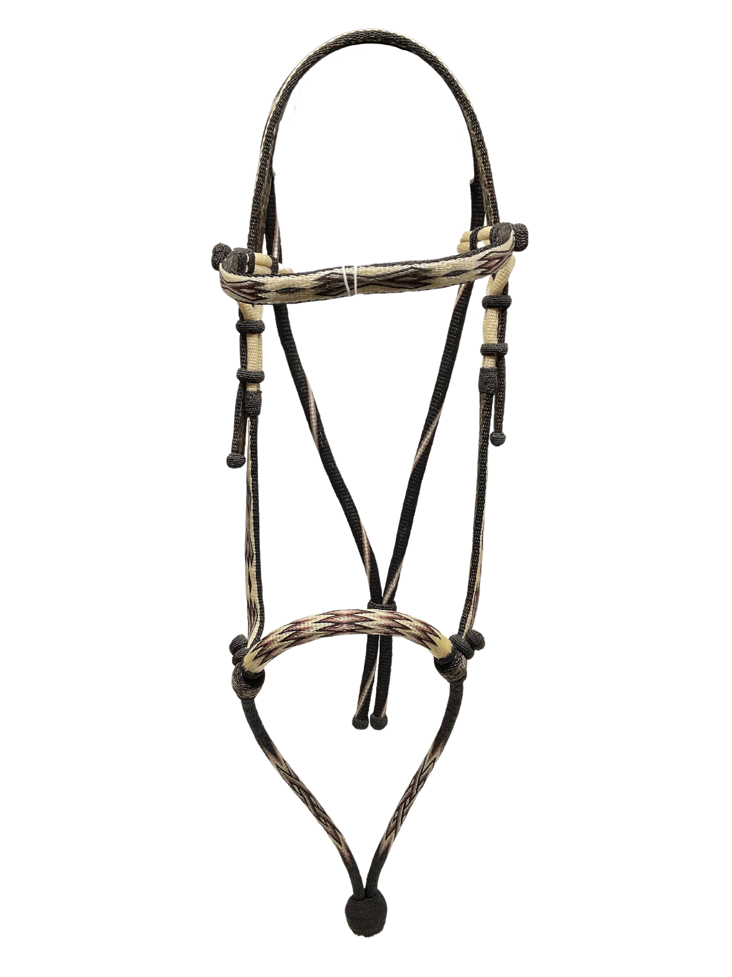 Hitched Horsehair Hanger Headstall w/Bosalita