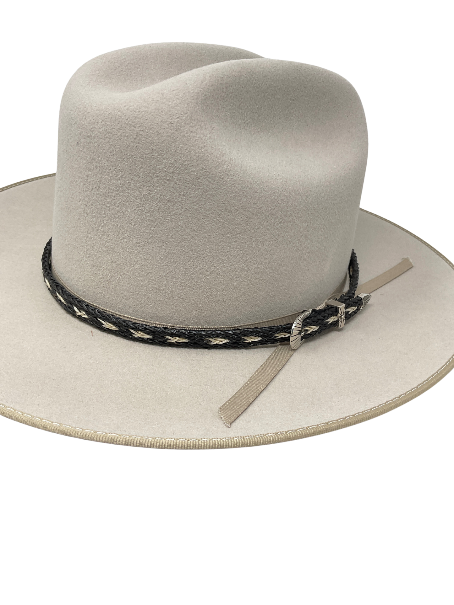 Braided Horsehair Hatband w/Buckle