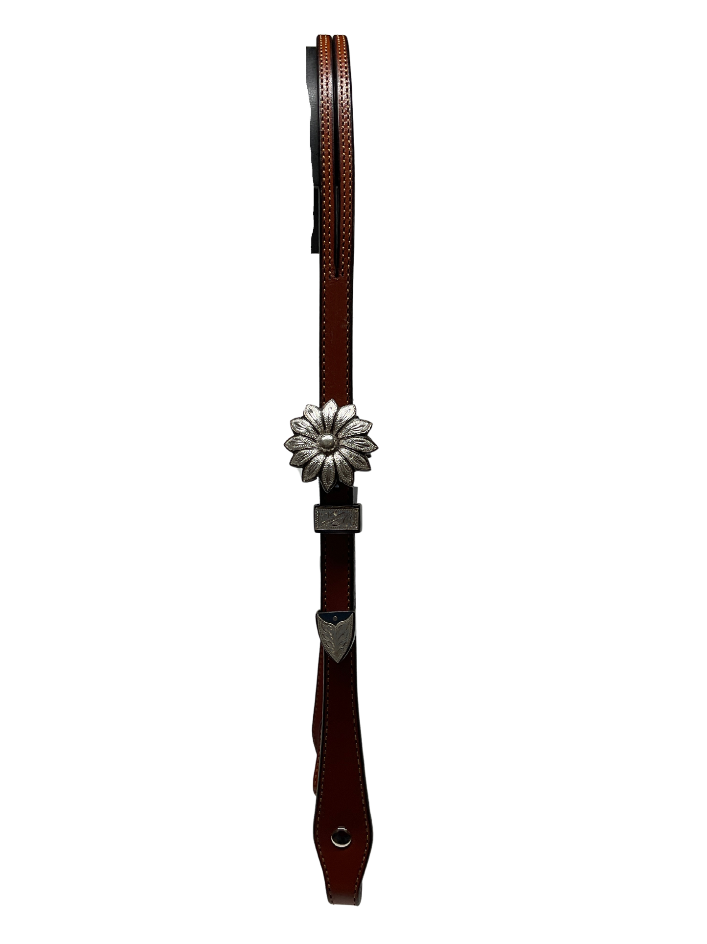5/8" Split Ear Headstall Daisy Buckle
