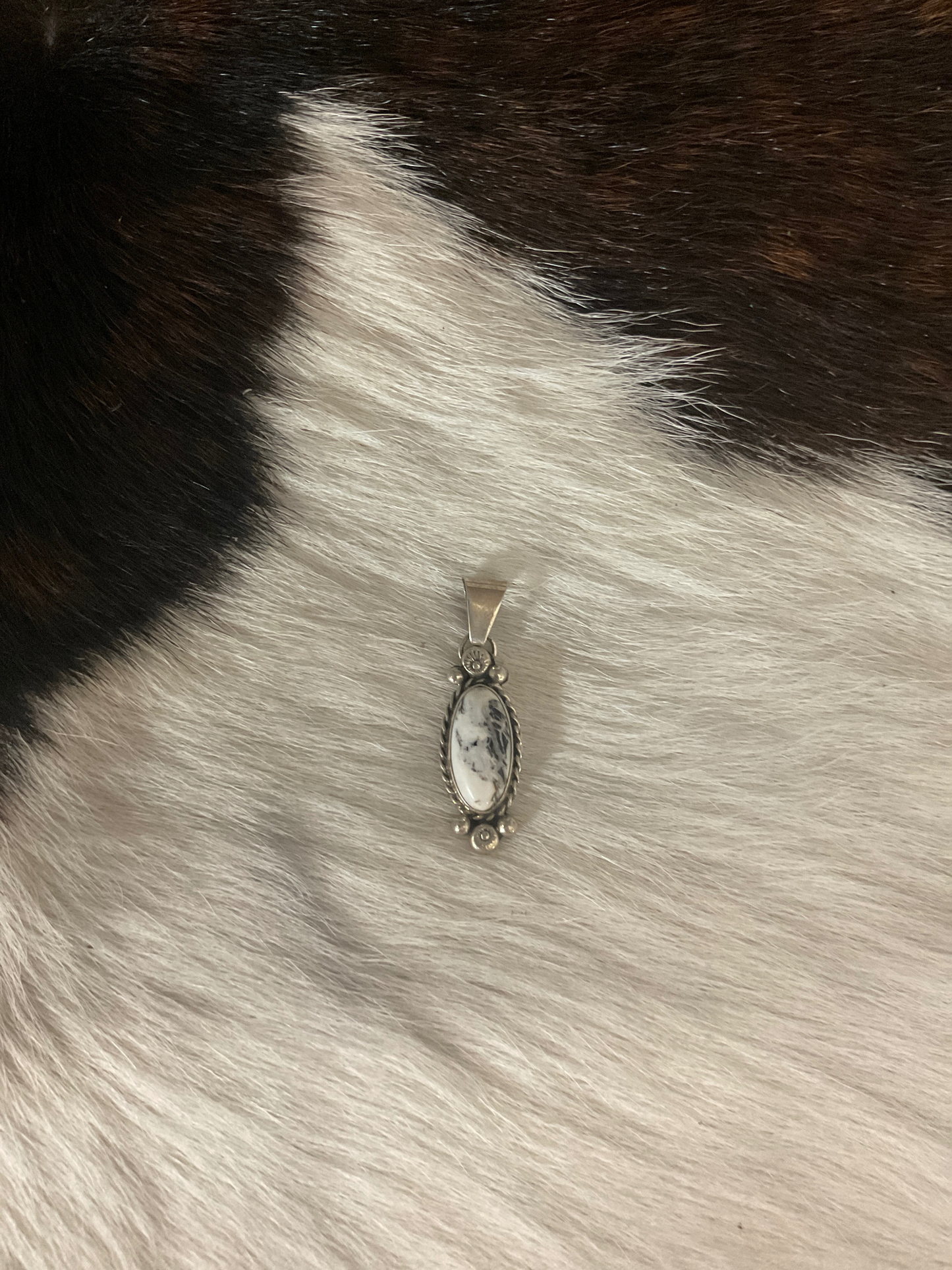 White Buffalo Pendant