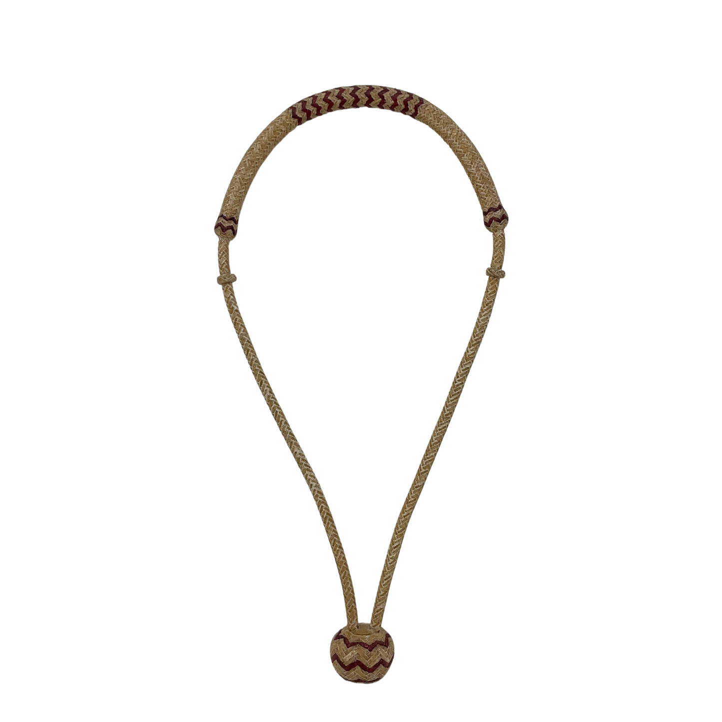 18 Plait 1/4" Rawhide Bosalita