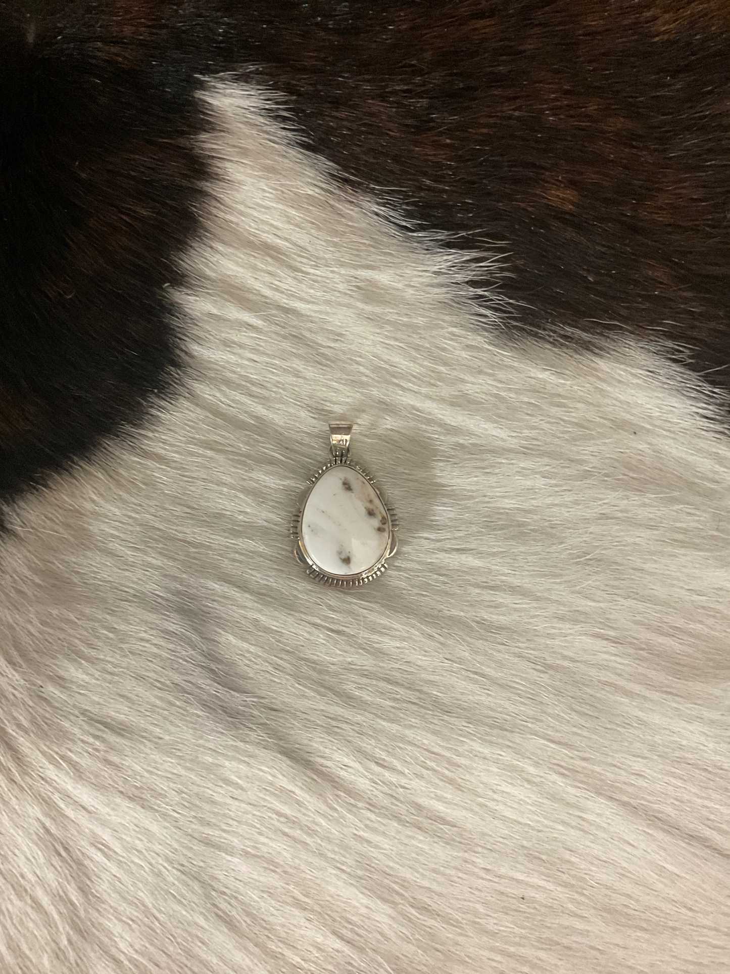 White Buffalo Pendant