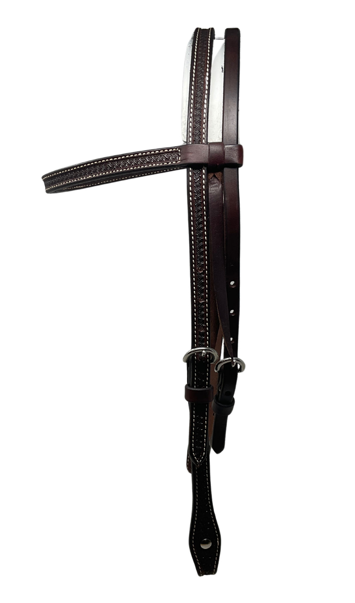 Crazy Basket Stamped Browband