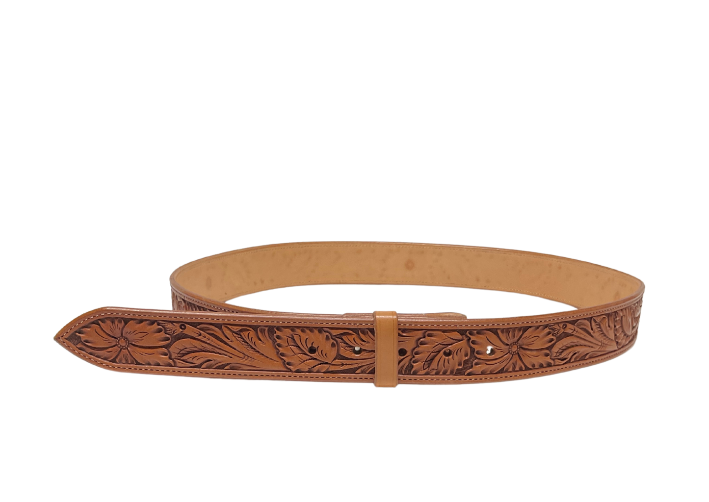 Floral Carved Belt