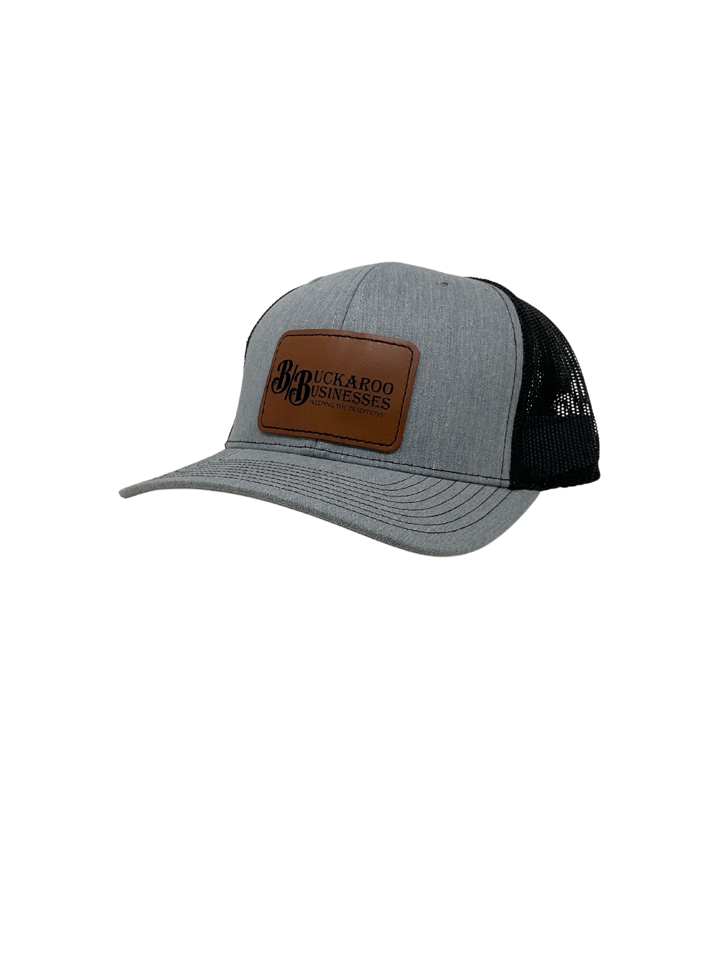 Leather Patch B/B Cap