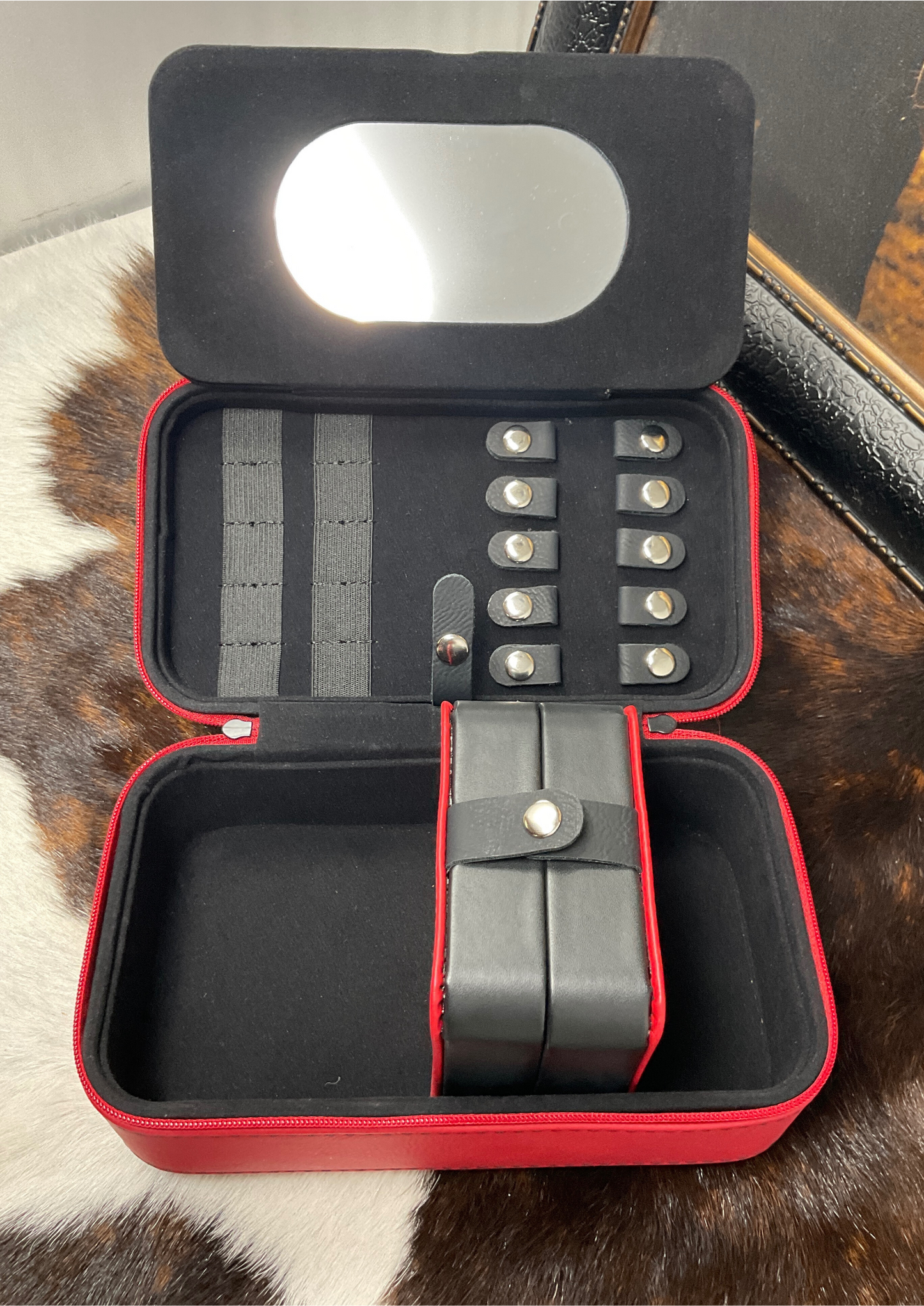 Hand Painted Jewelry Case & Travel Case