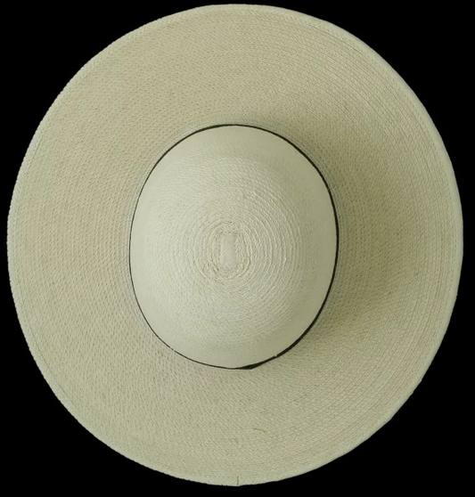 Palm Leaf Hat Unbound Edge 7 1/2