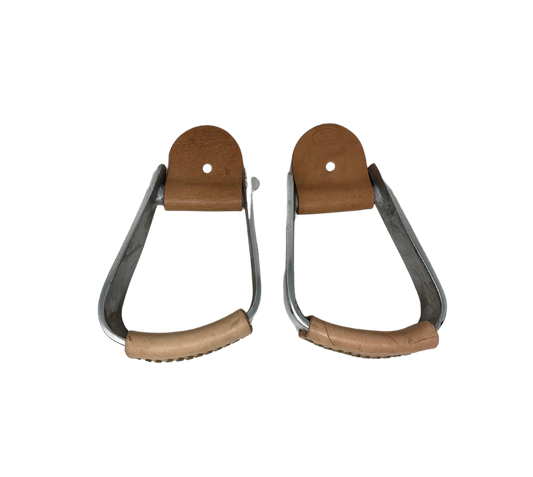 3" Slope Roper Aluminum Stirrup