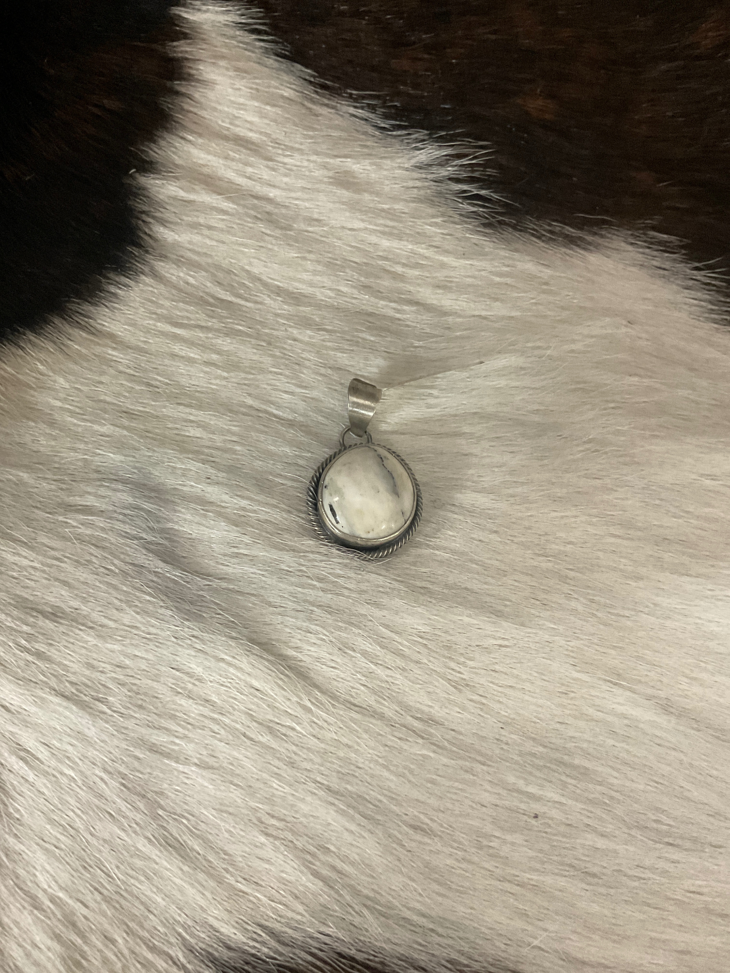 White Buffalo Pendant