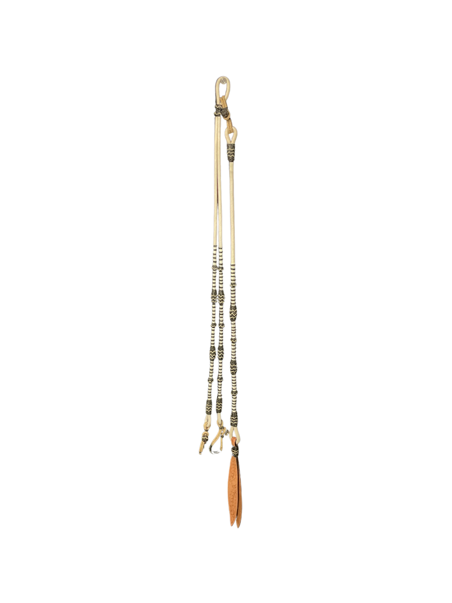 Braided Nylon California Romal Reins