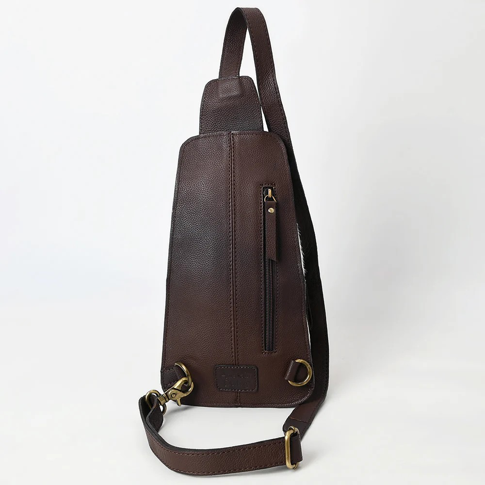 Cowhide Hair On Sling Purse