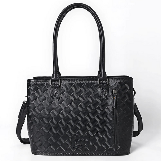 Hand Tooled Genuine Western Leather Tote/Purse