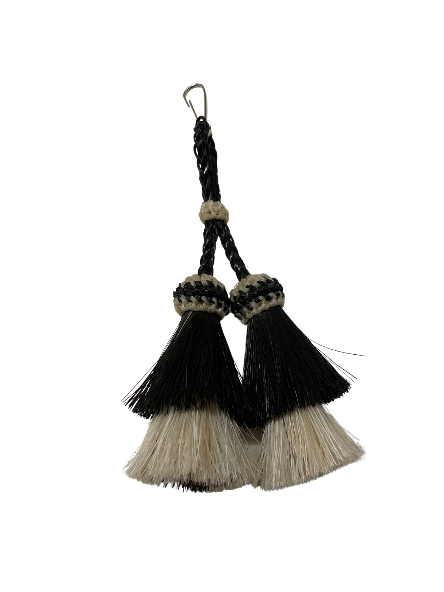 Mini Double Tassel Zipper Pull