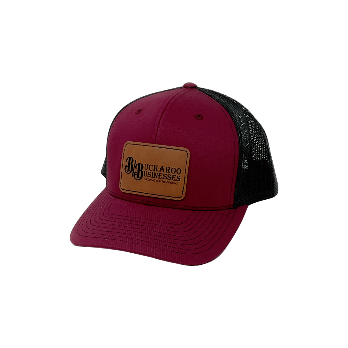 Leather Patch B/B Cap