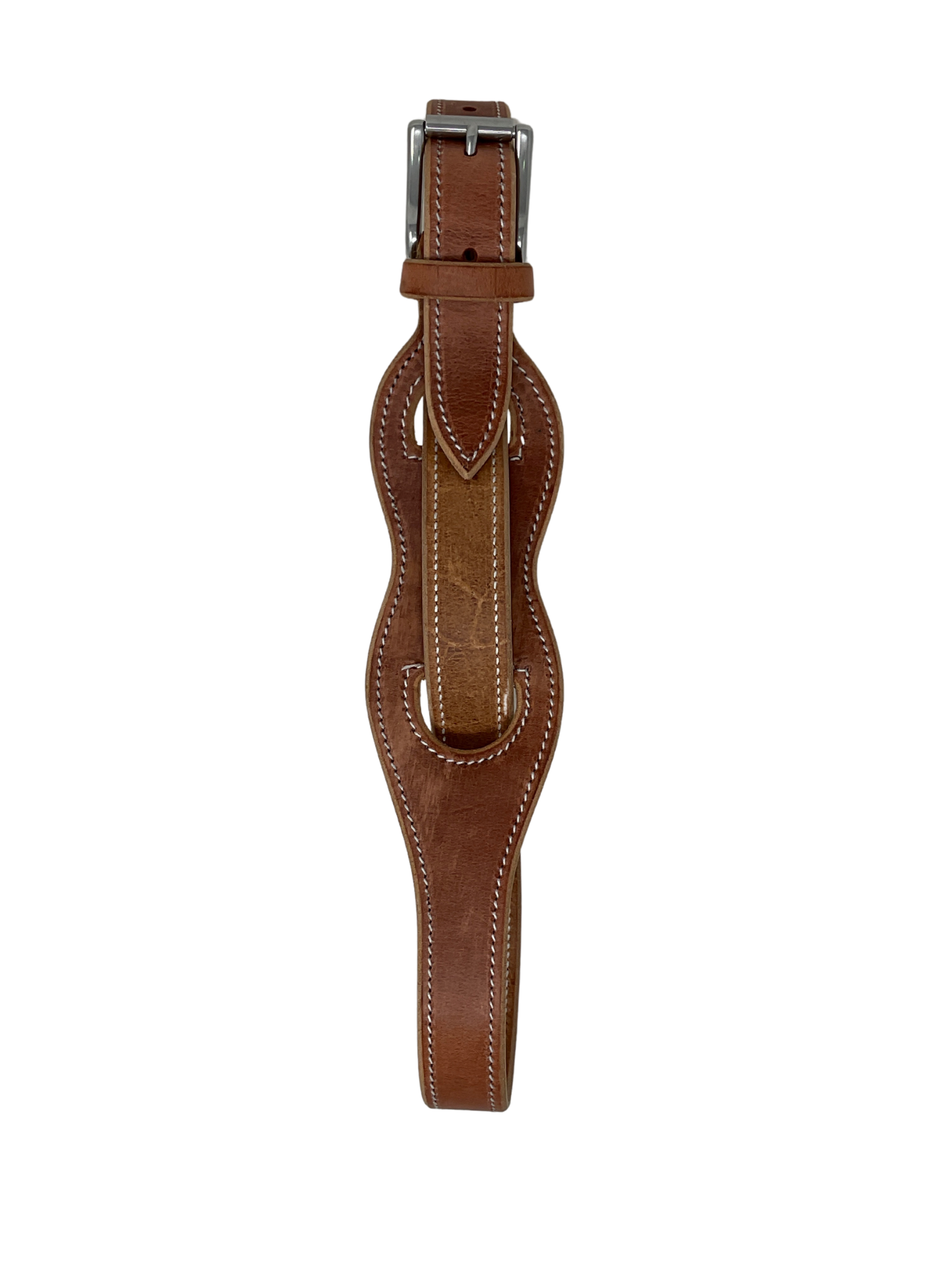 Stitched Harness Leather Lace Through Hobbles