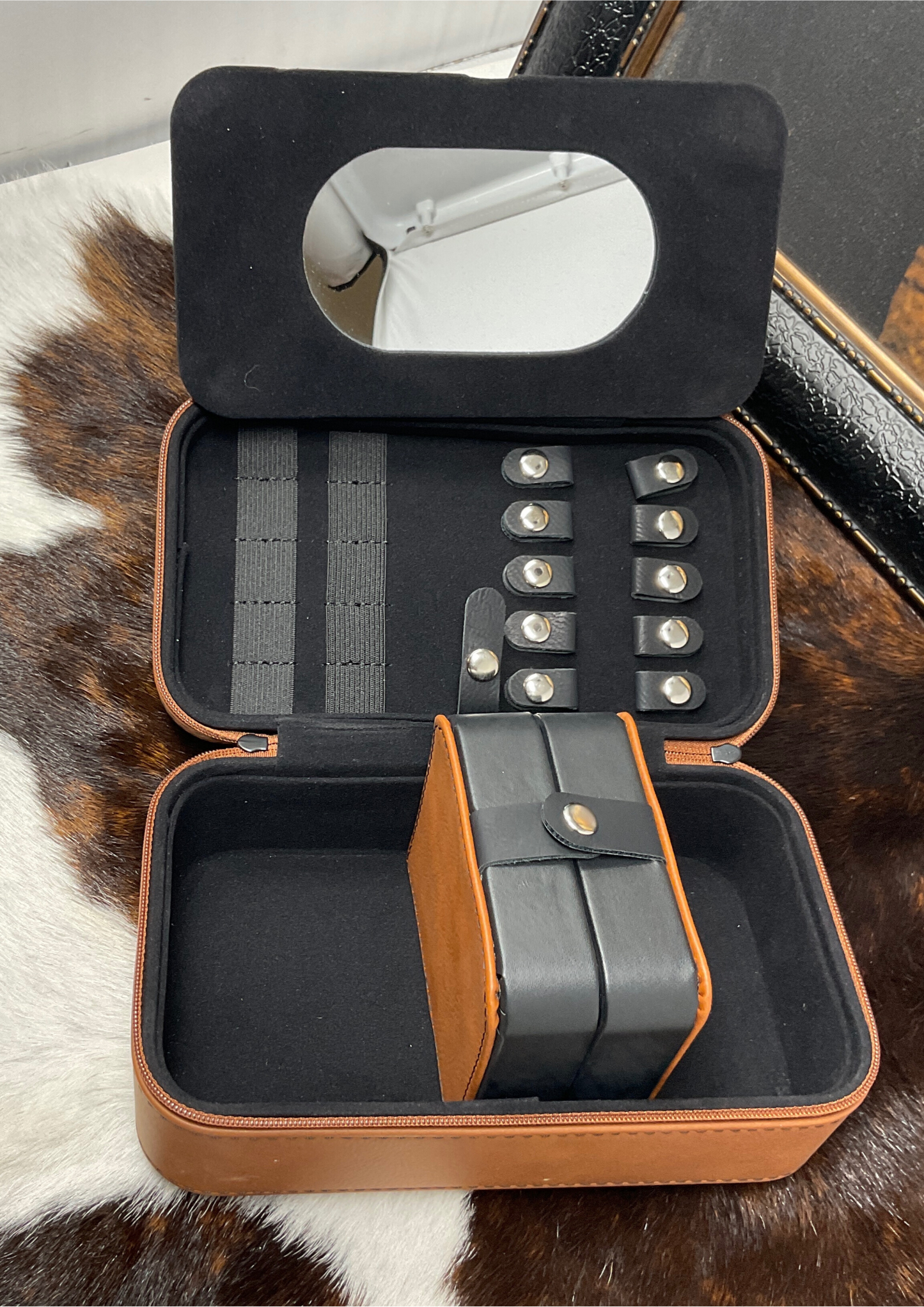 Hand Painted Jewelry Case & Travel Case