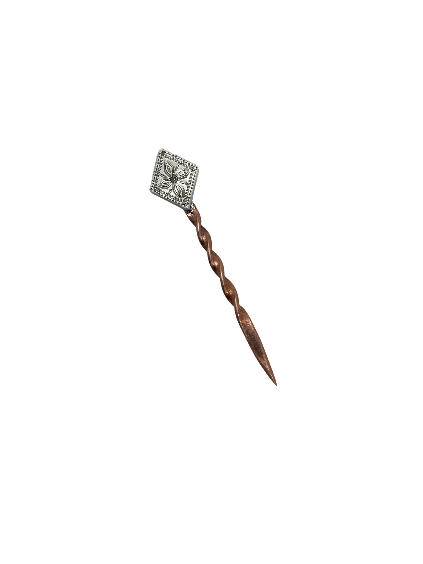 Sterling Silver w/Copper Toothpick/Hat Pin