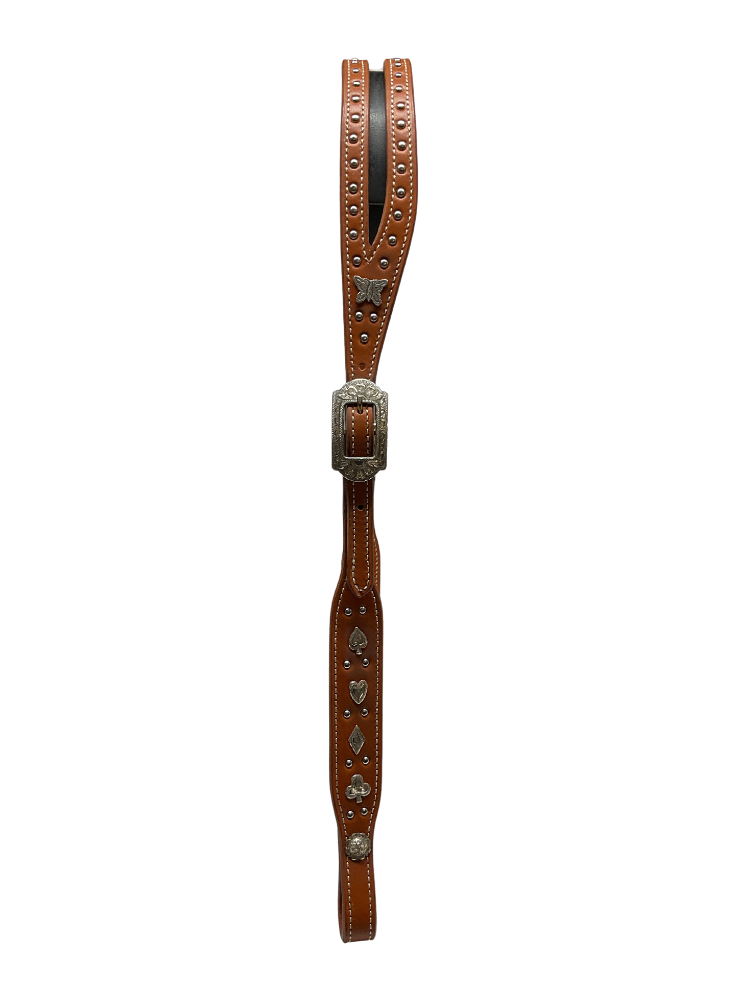 3/4" Split Ear Sterling Buckles, Dots & Conchos