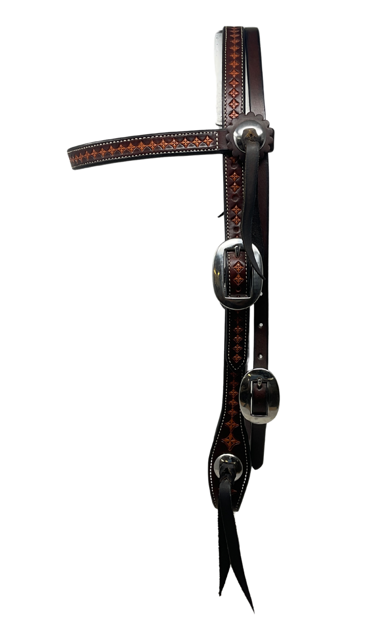 Dyed & Stamped Browband