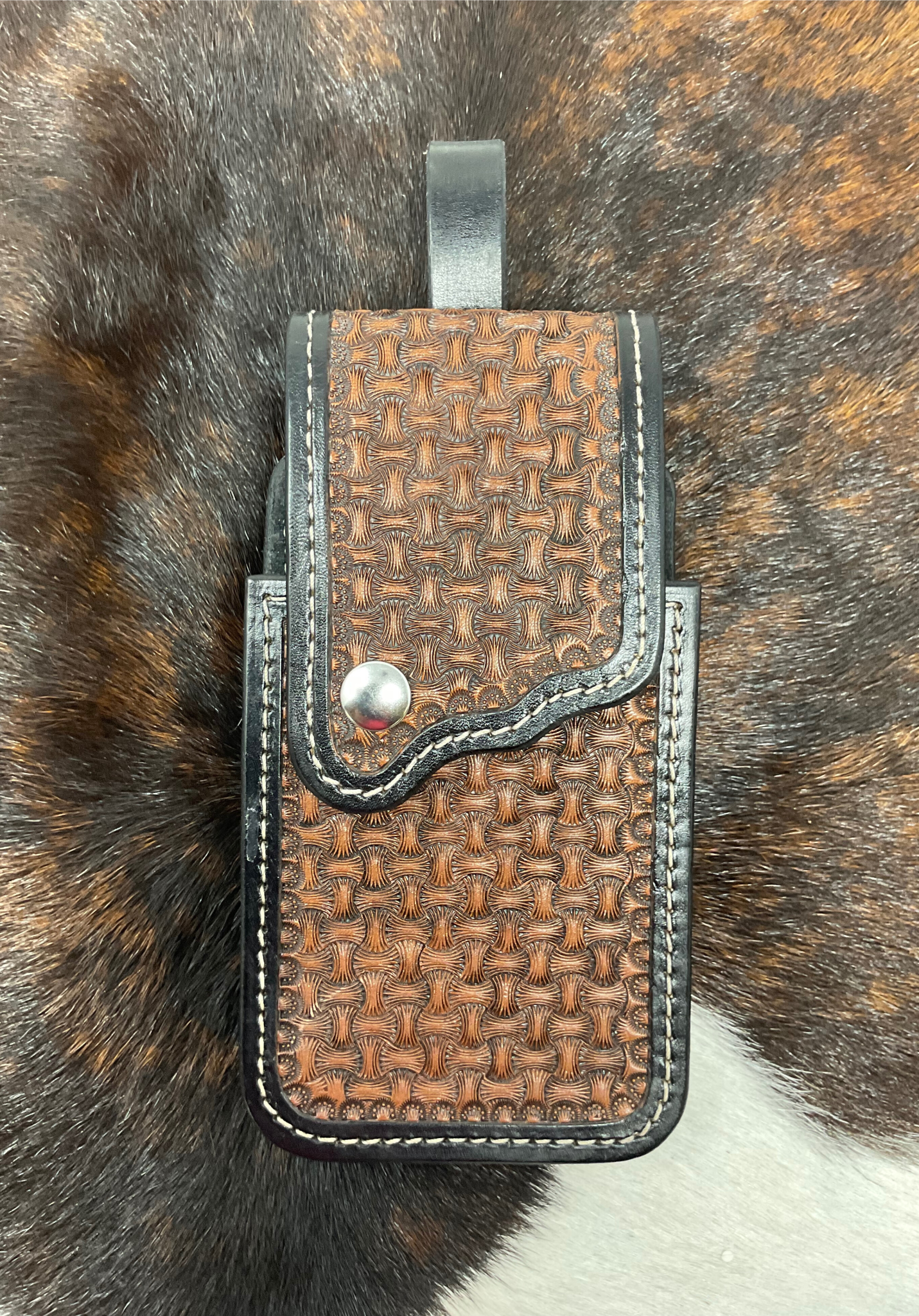 Stamped Saddle Phone Case