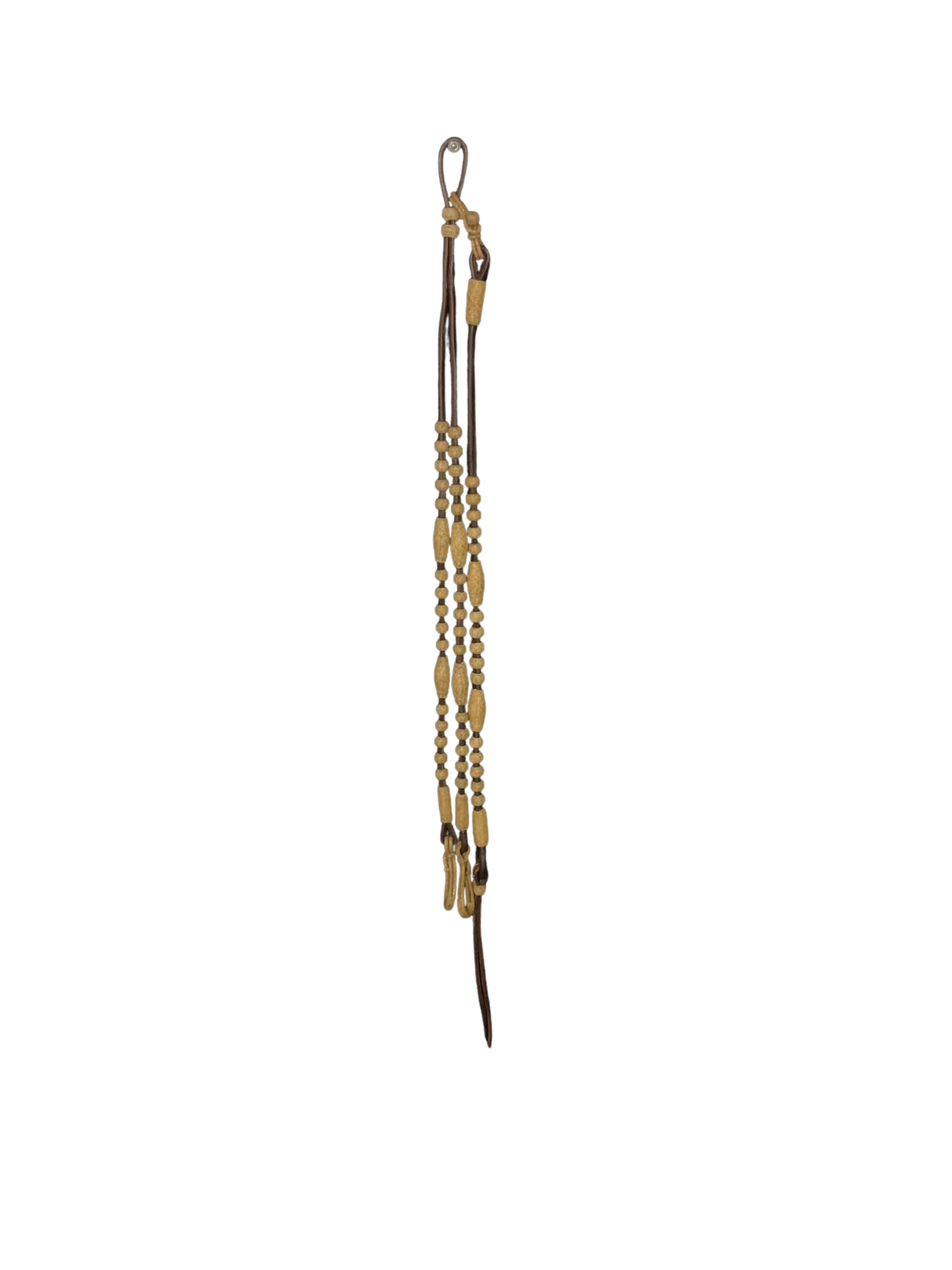 Rolled Leather Romal Reins