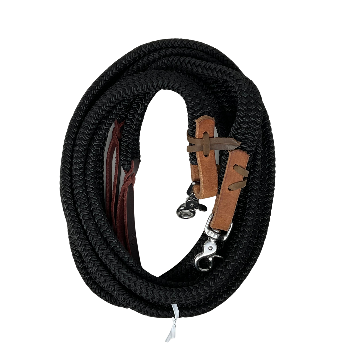 1" Flat Nylon Hollow Core Split Reins