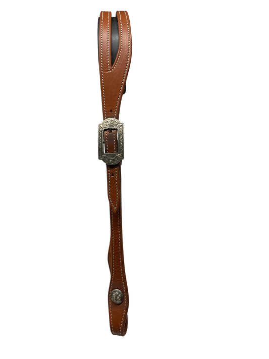 3/4" Split Ear w/Sterling Buckles and Conchos