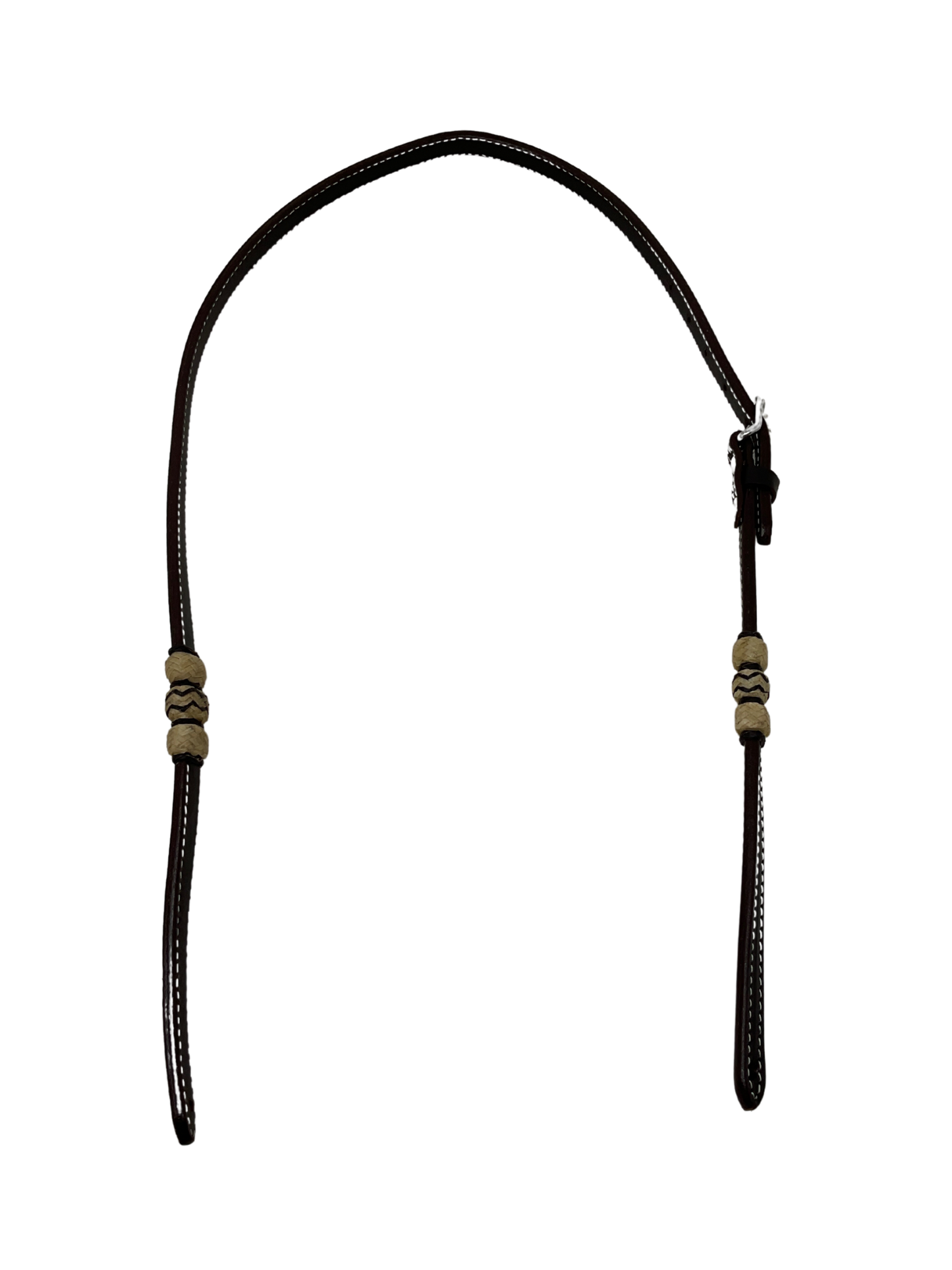 Leather Hanger w/3 Rawhide Buttons