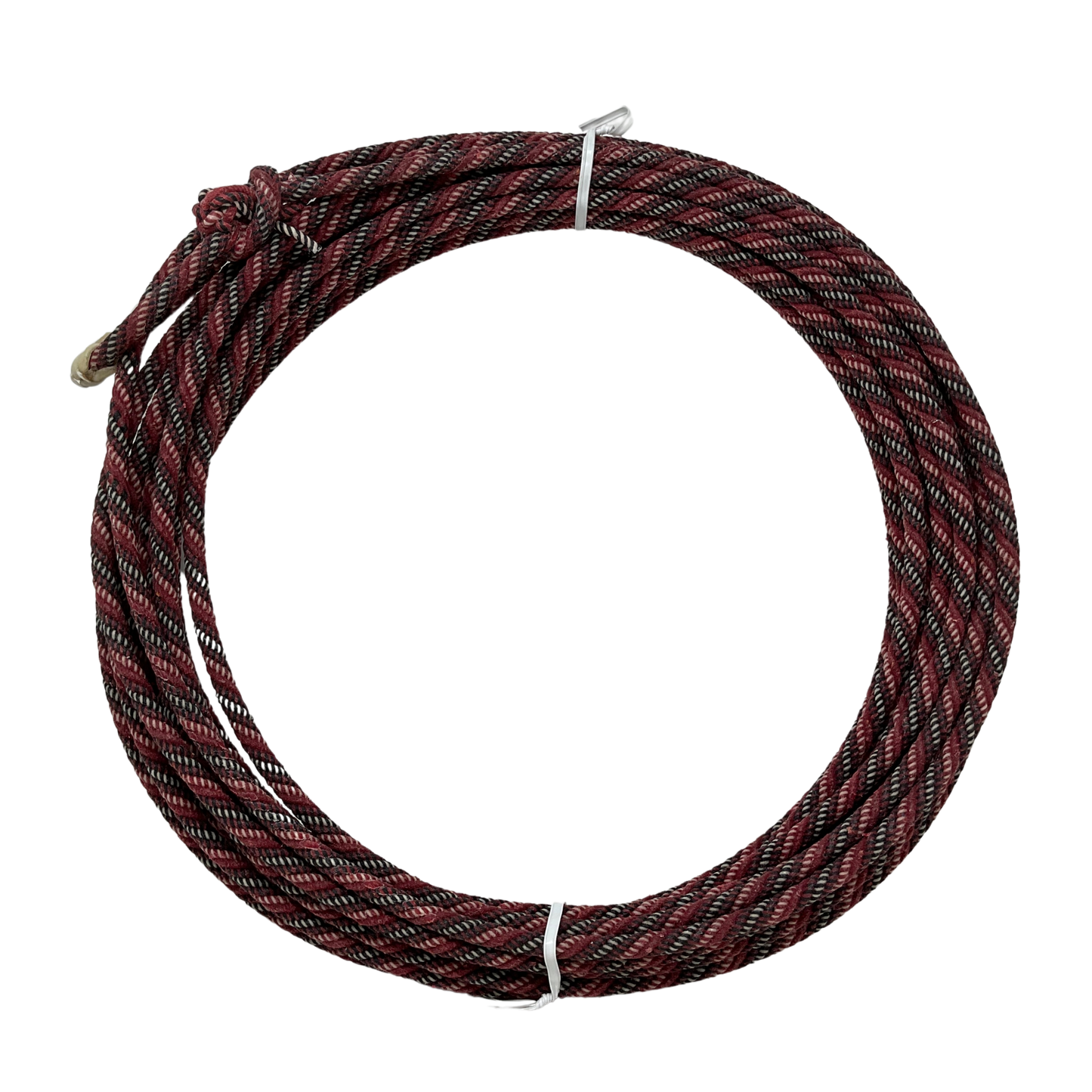 Left Twist 5 strand 5/16" Cotton Ranch Rope-Natural