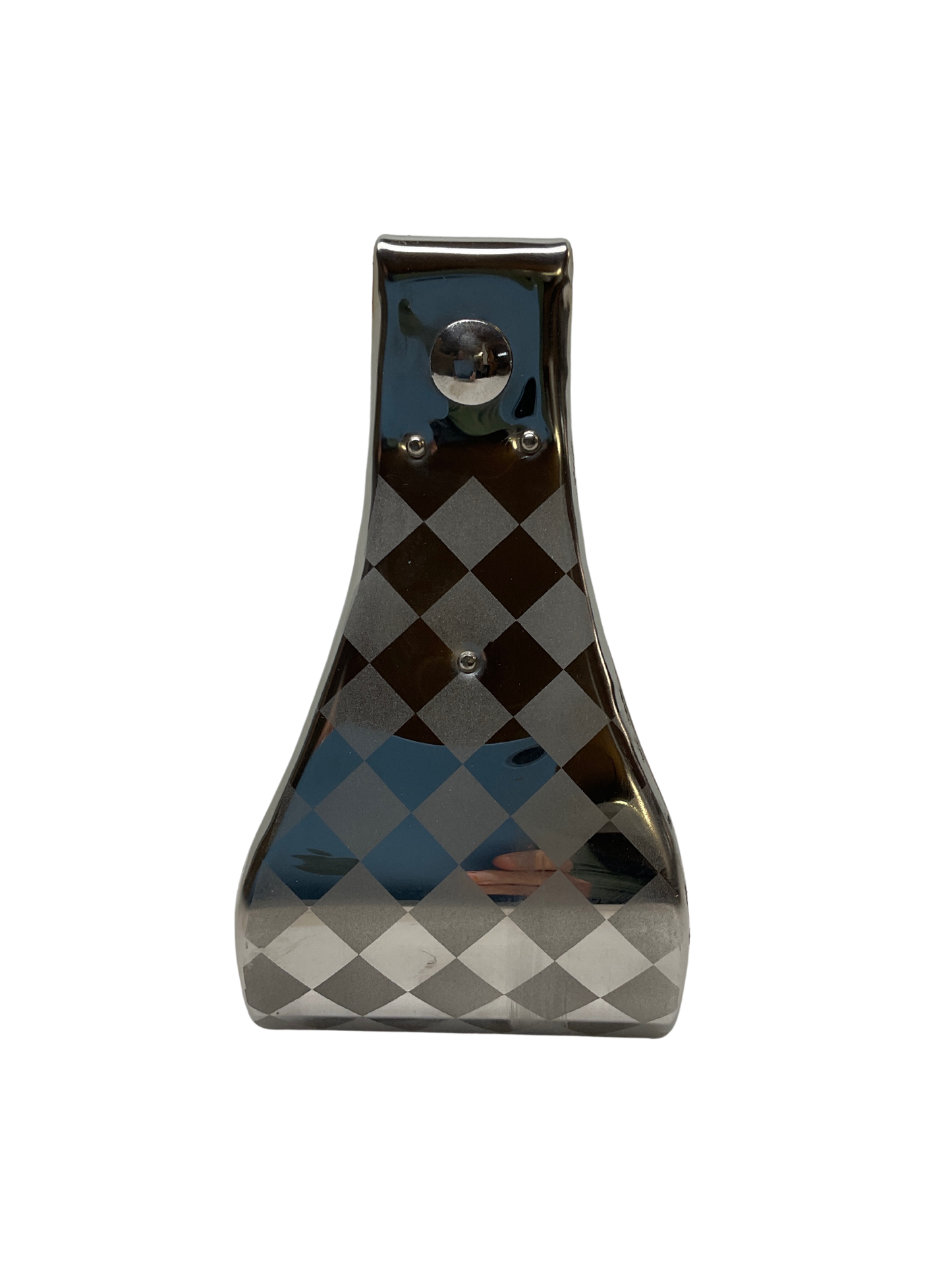 4" Diamond Etched Monel Stirrup