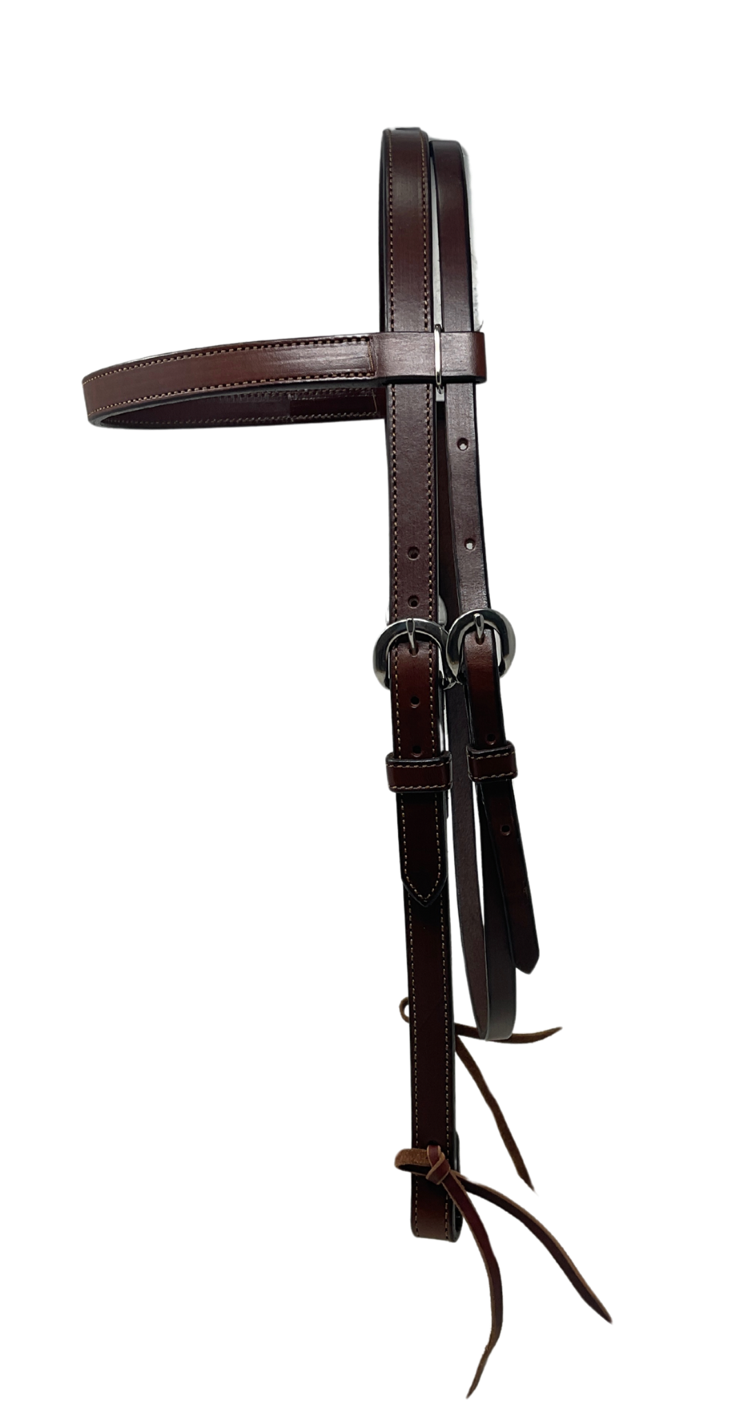 3/4" English Bridle Leather Browband