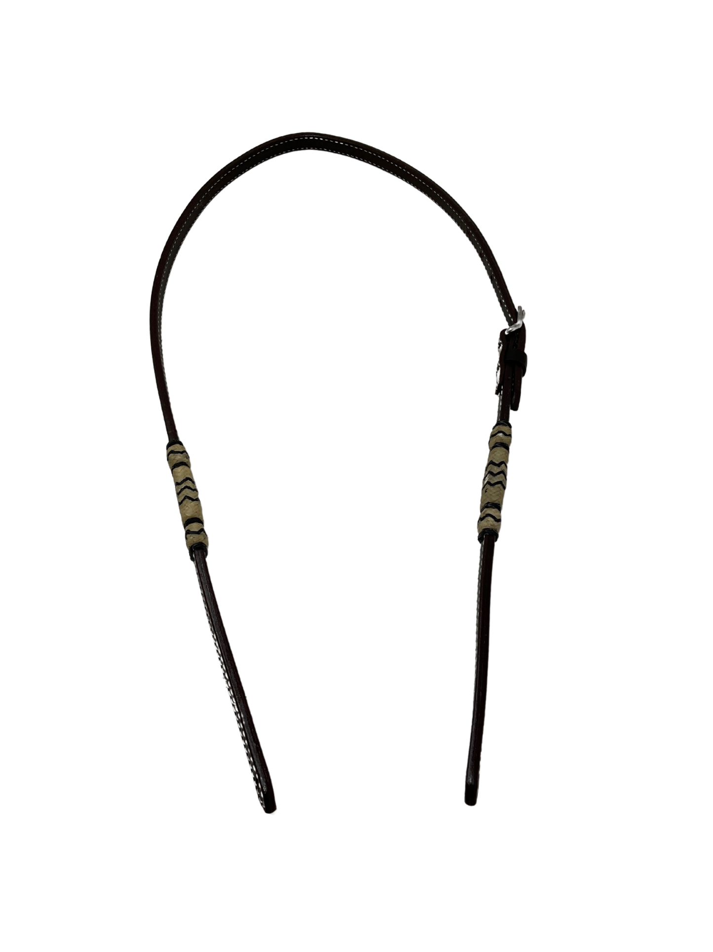 Leather Hanger w/Accented Rawhide