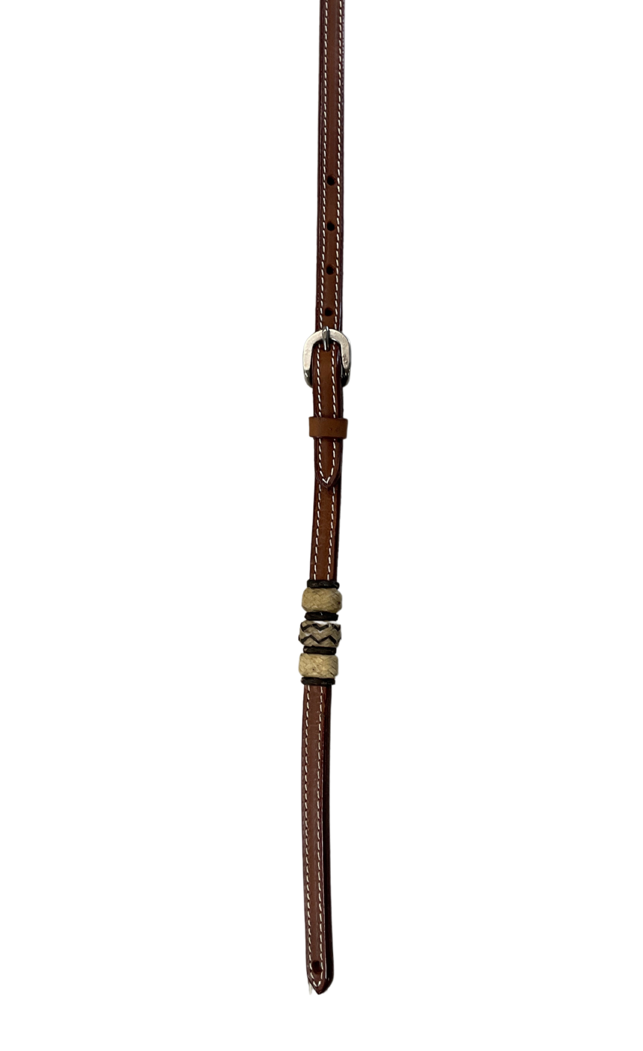 Leather Hanger w/3 Rawhide Buttons