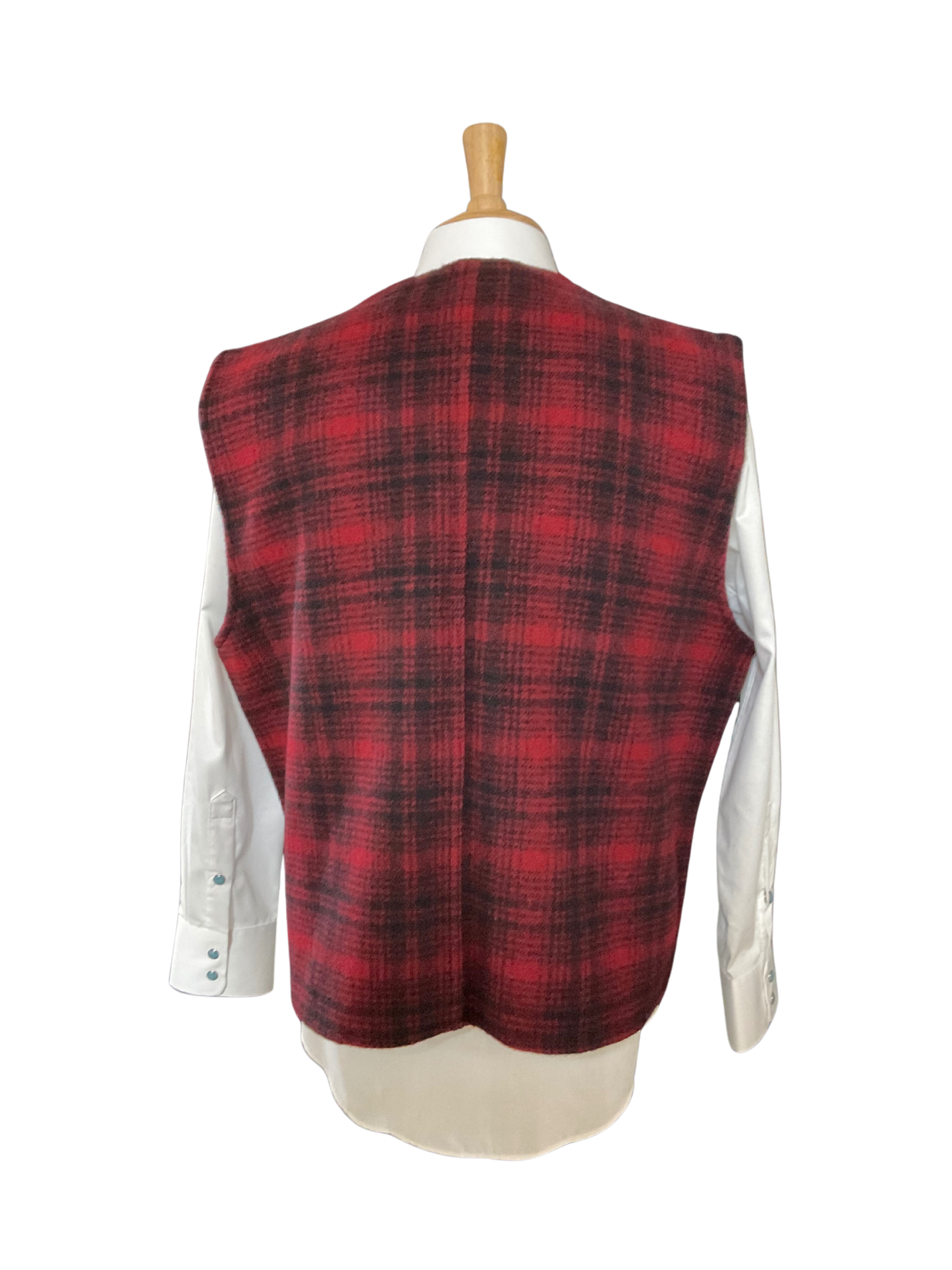 Men's Banker Vest Plaid