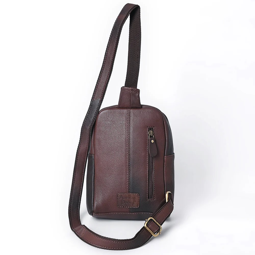 Hand Tooled Genuine Western Leather Sling
