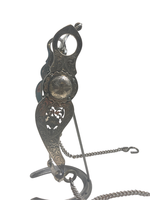 Les Garcia Spade Bit w/Rein Chains