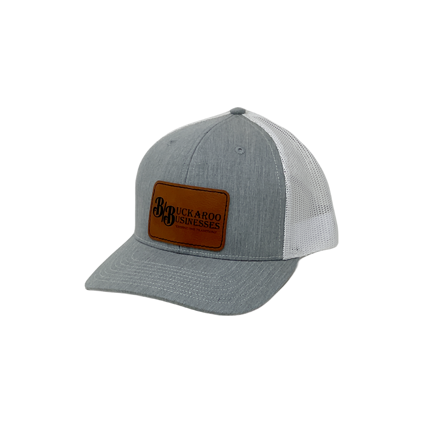 Leather Patch B/B Cap