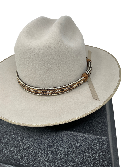 5 Strand Horsehair Hat Band with Knots